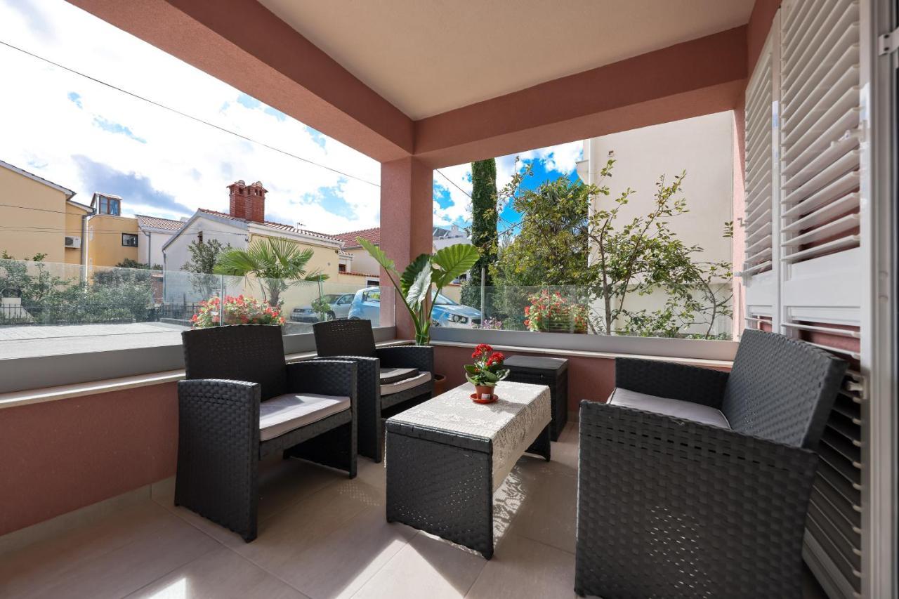 Apartment Puntamika Villa De Rosa - Ground Floor ザダル エクステリア 写真
